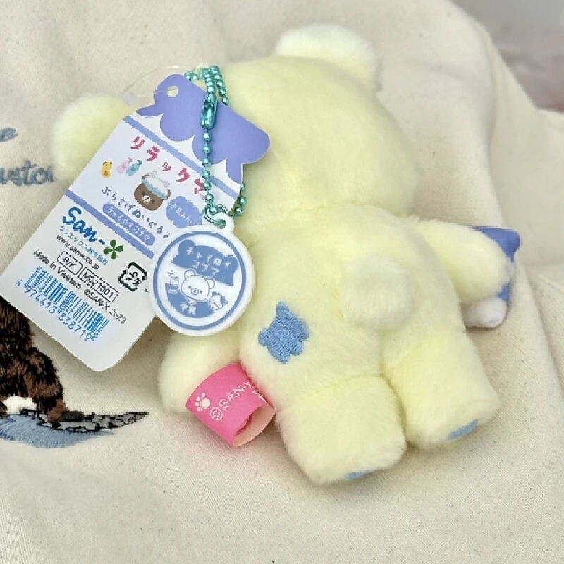 リラックマ怠惰なクマぬいぐるみセットかわいい漫画アニメ周囲イチゴ温泉ミルクブラザーぬいぐるみコレクター用