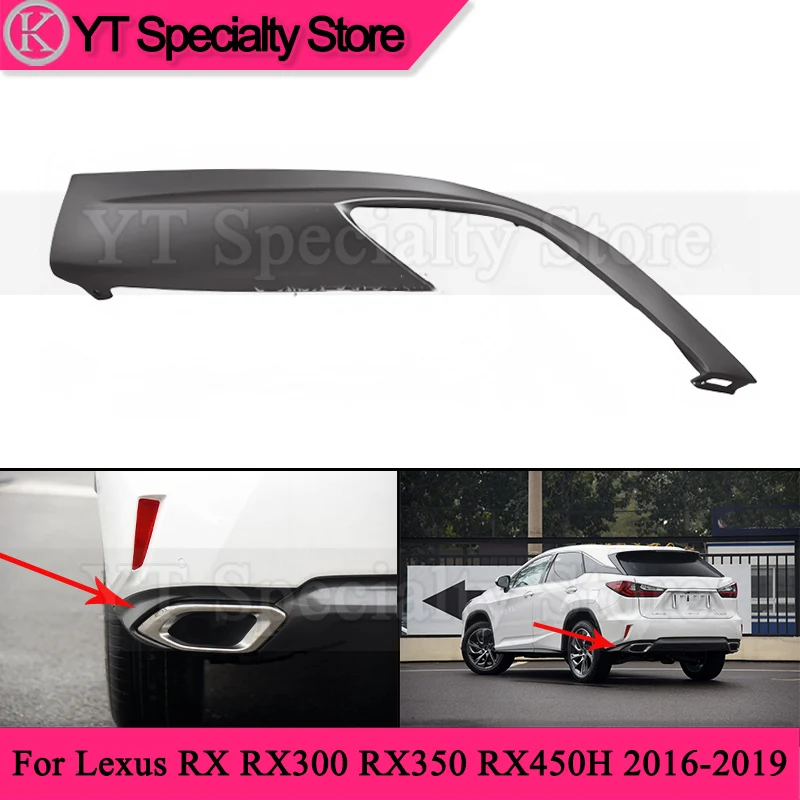Kamshing Rear Bumper Wrap Corner For Lexus RX RX300 RX350 RX450H 2016-2019 Rear Bumper Trim Plate