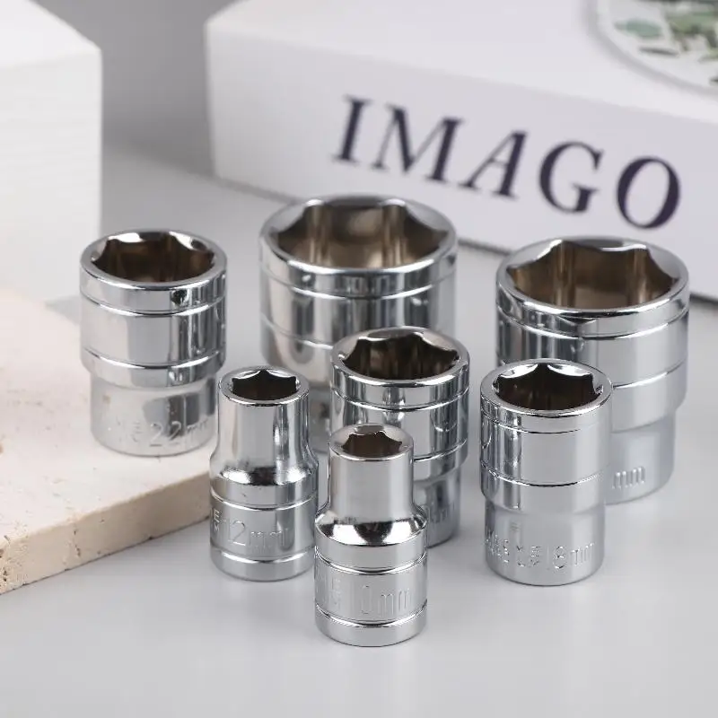 

8-32mm 1/2" Drive Deep Impact Socket Set Drive Metric Wrench Socket Deep Impact Socket Pneumatic Wrench Head Tire Removal Tools