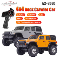 AUSTARHOBBY RC Cars AX-8560 RTR 2.4Ghz 1/18 4WD All Terrains Off-Road Waterproof Rock Crawler Car Remote Control Vehicle