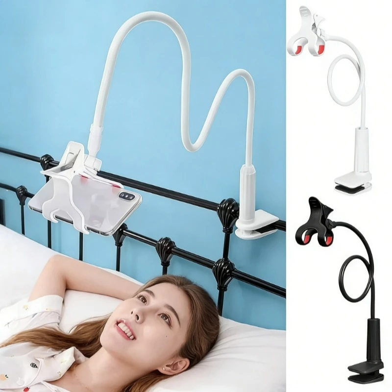 

Universal Mobile Phone Holder Adjustable Cell Phone Clip Flexible Lazy Holder Home Bed Desktop Mount Bracket Smartphone Stand