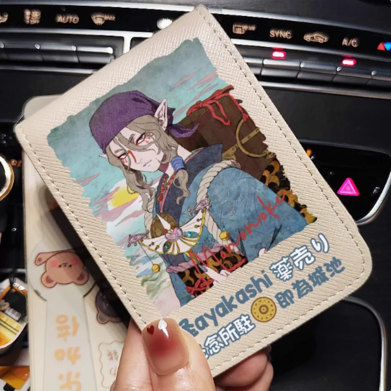 

Anime Mononoke Cartoon Fashion Wallets PU Purse Card Holder Money Bag Gift B1860 Cosplay