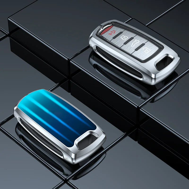 Zinc Alloy 4 Buttons Car Remote Key Case Cover Protector Shell  For Great Wall Haval Hover H1 H4 H6 H7 H9 F5 F7 H2S GMW Coupe