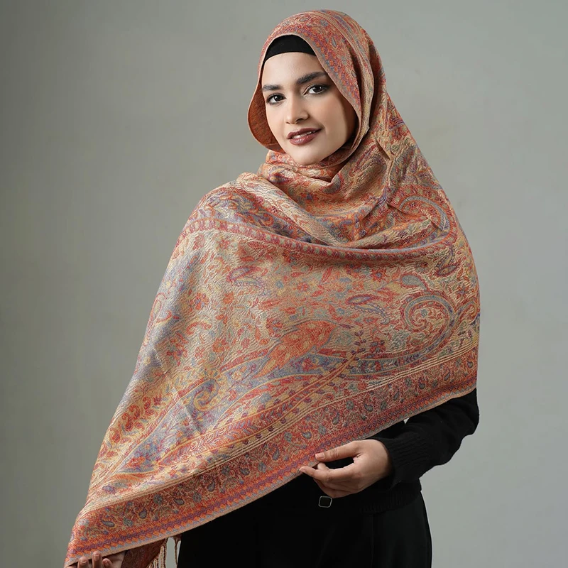 Marchio di lusso Autunno Cashmere Scialle di Pashmina Lady Wrap Sciarpe invernali calde Design Stampa Foulard femminile Stole in cotone Sciarpa 2025