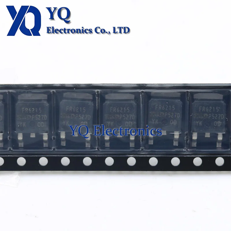 

10PCS/lot New OriginaI IRFR6215 FR6215 13A 150V TO-252 Field Effect Tube P-Channel MOS tube