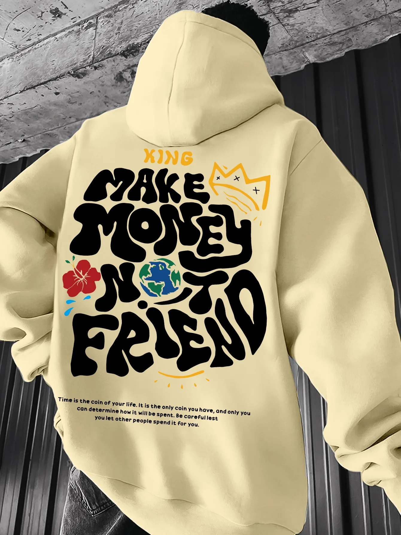 Men's casual hooded sweatshirt for spring and autumn, stylish hoodie for young men - Image 4