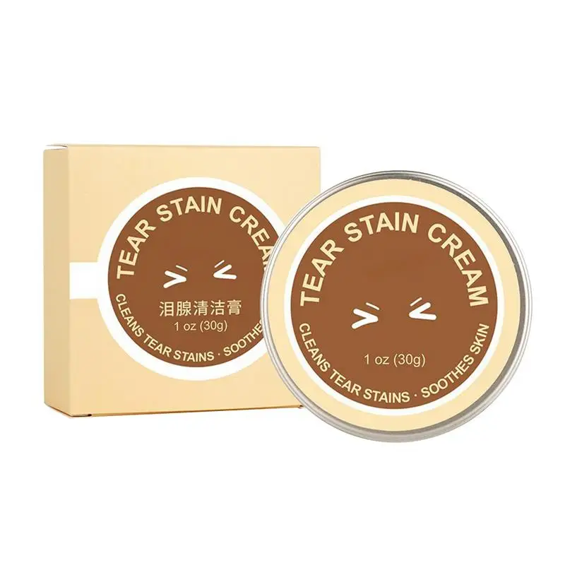 Pet Tear Stain Prevention Balm 30g Dog Eye Stain Remover Eyes Wipe Cream For Dogs And Cats Eye Care Gently Cleanses Restores