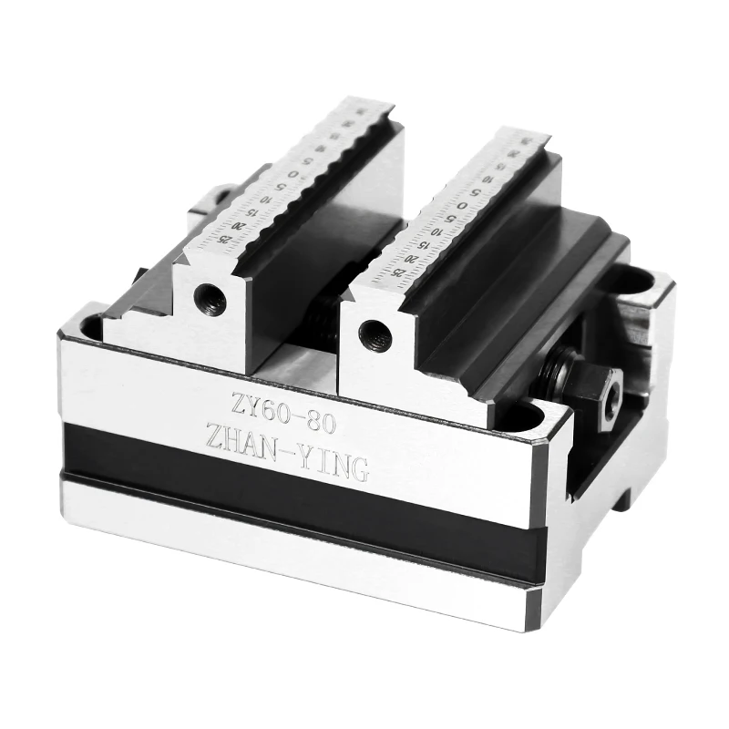 Precision Four Axis Five Axis Turntable Fixture Self Centering CNC Vise CNC Machining Center Concentric Flat Nose Pliers