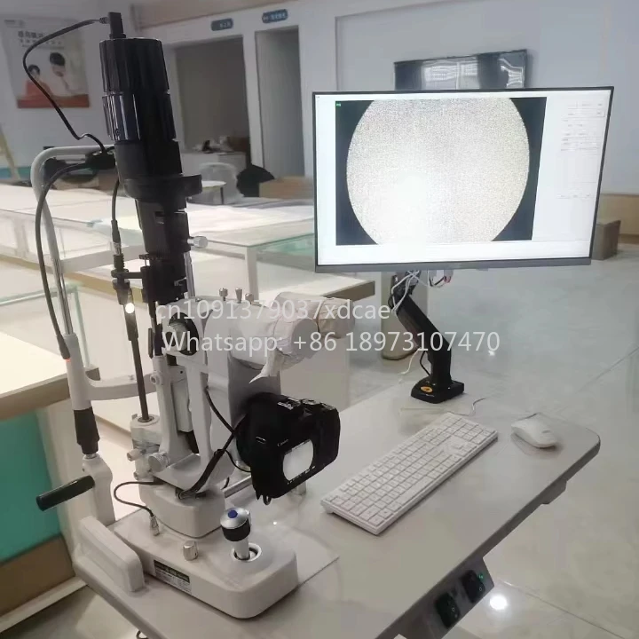 2026 New Ophthalmic Instrument Ophthalmology Digital Slit Lamp With Camera Table Computer