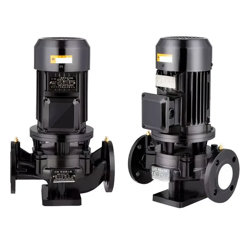 Explosion Proof High Temperature Hot Water Circulation TD Vertical Inline Centrifugal Pump