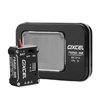 GIXCEL 30A Brushless ESC for 1/18 TRX4M FCX18 1/24 SCX24 FCX24 Micro RC Crawler Upgrades, Banana Plug