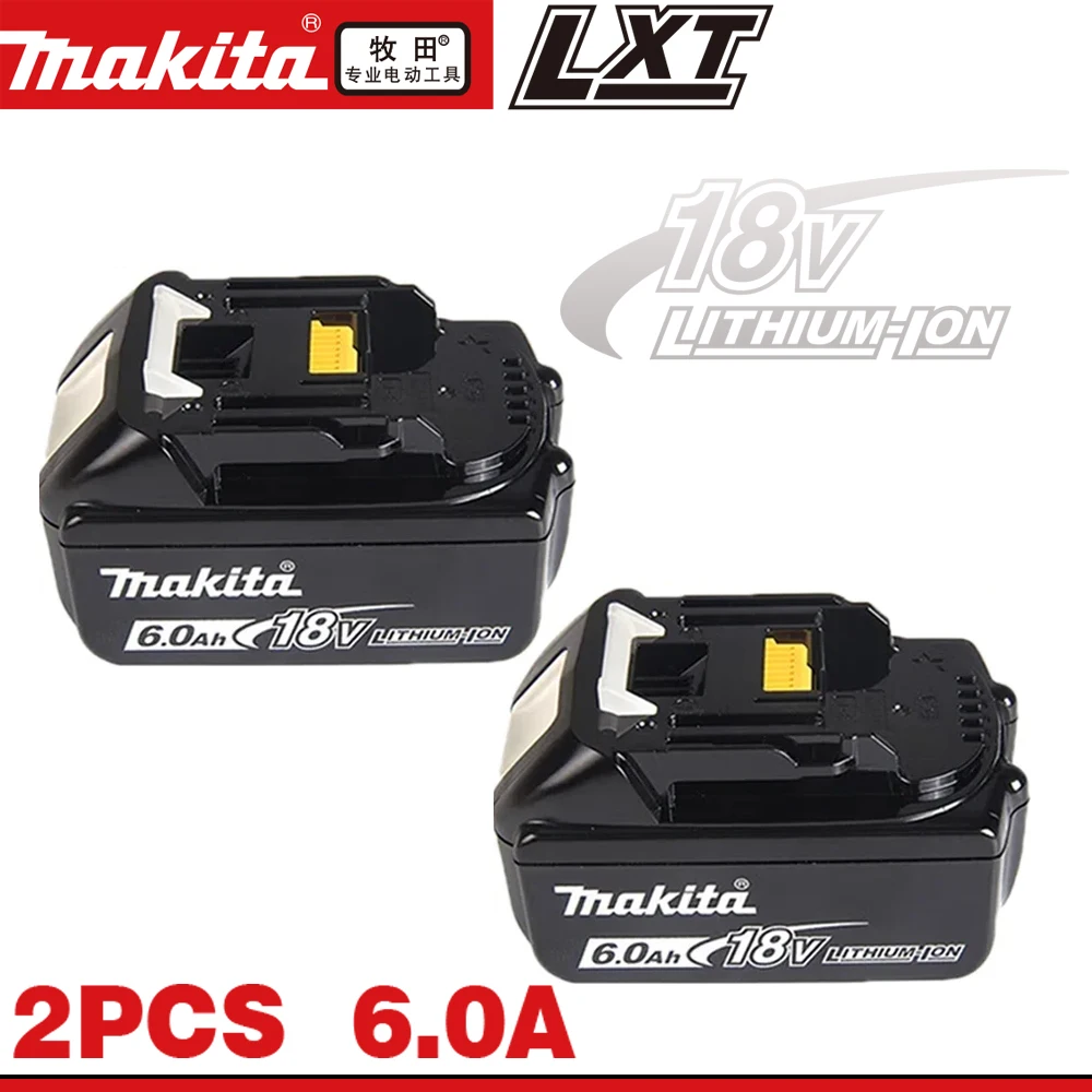 

Original makita Battery BL1860 BL1850B BL1850 BL1840 BL1830 screwdriver battery & charger 18v Replacement Power Tool Batteries