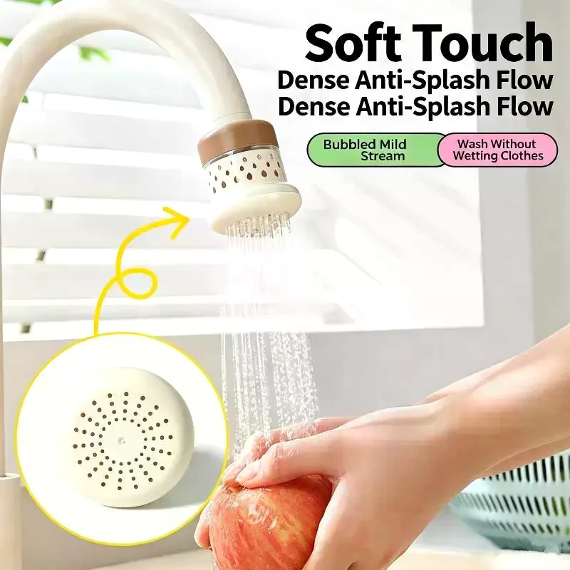 1 Pc Multi Layer Faucet Water Filter Effective Purification Easy Install for Home Kitchen Bathroom Sink & Tap Use