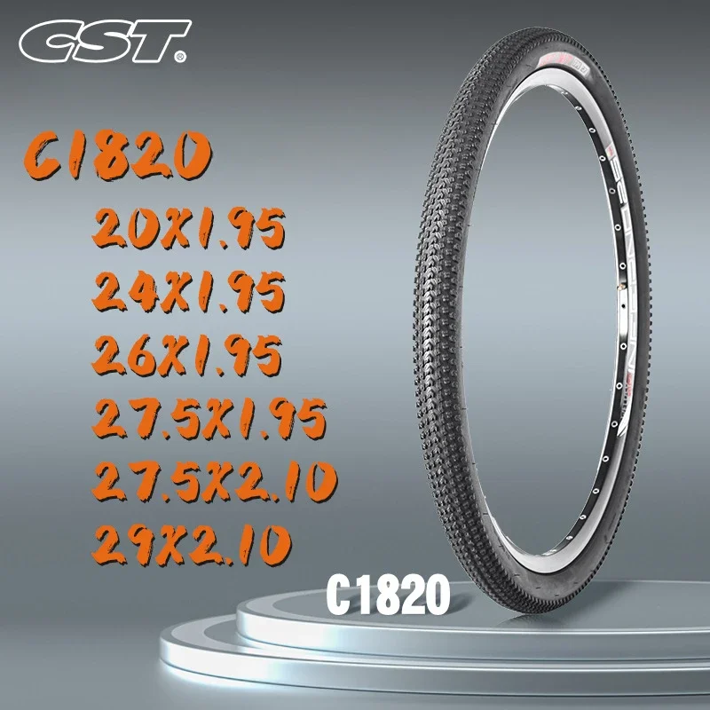 CST TIRE C-1820 MOUNTAIN BICYCLE TIRE OF MTB BIKE TYRE WIRE BEAD C1820 CST JET ALL TERRAINS 20 22 24 26 27.5 29 INCHES