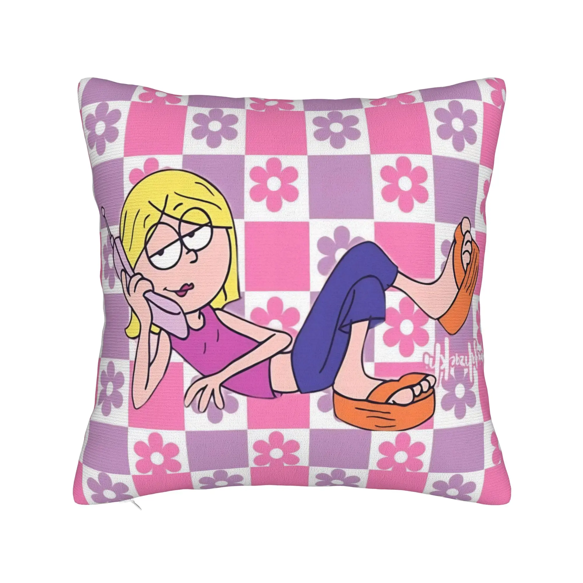 Lizzies Lovely Flower McGuires Square Pillowcases Polyester Car  Cushion Cover Cool Decorative Throw Pillow Case 40*40