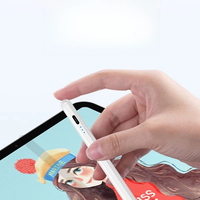 For Apple IPad Capacitive Pen Pencil 2nd Generation Touch Pen with Magnetic Adsorption
