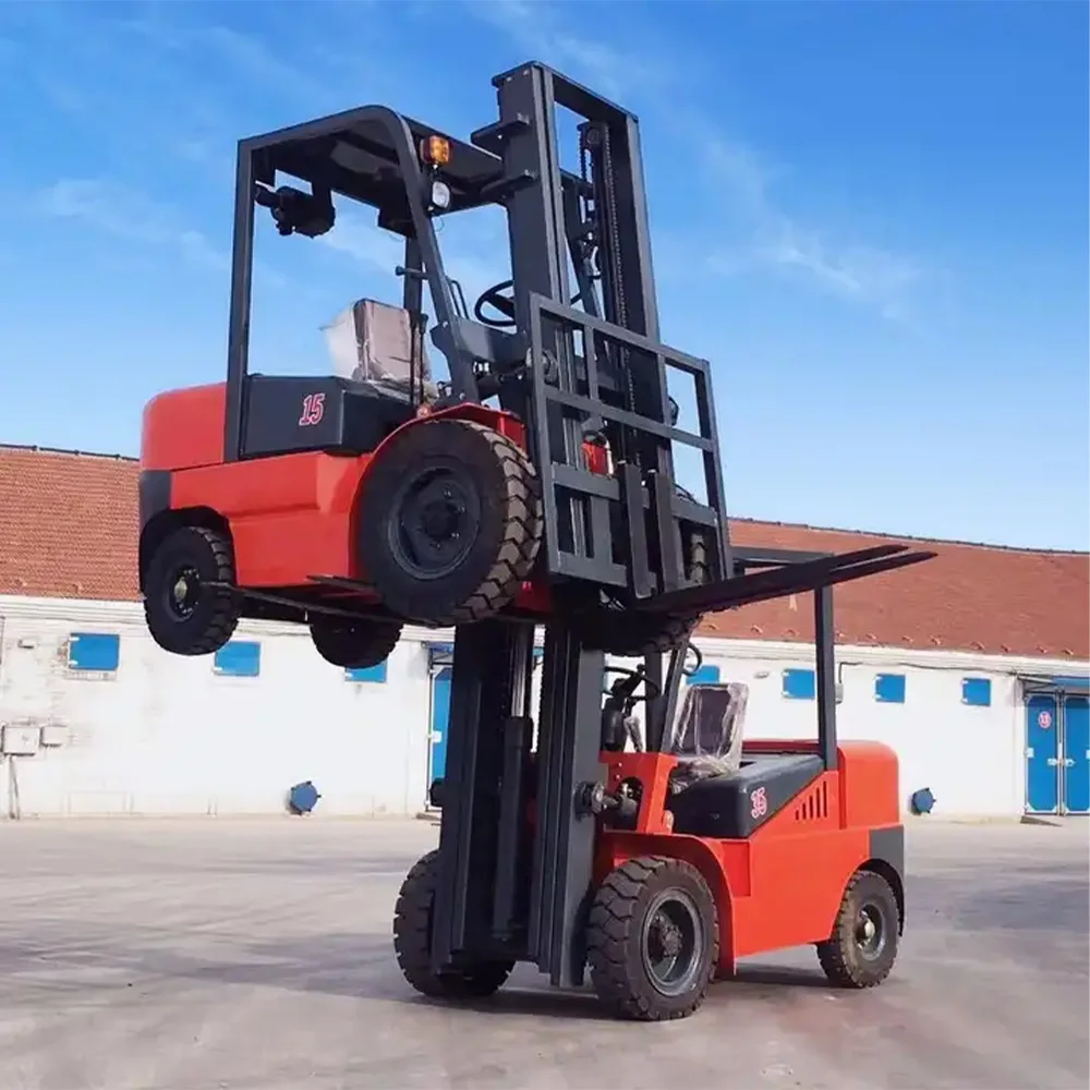 Free Shipping  Forklift CE ISO Certificate 60V  Electric Forklift 3ton 3.5ton 7Ton 10Ton Forklift Truck