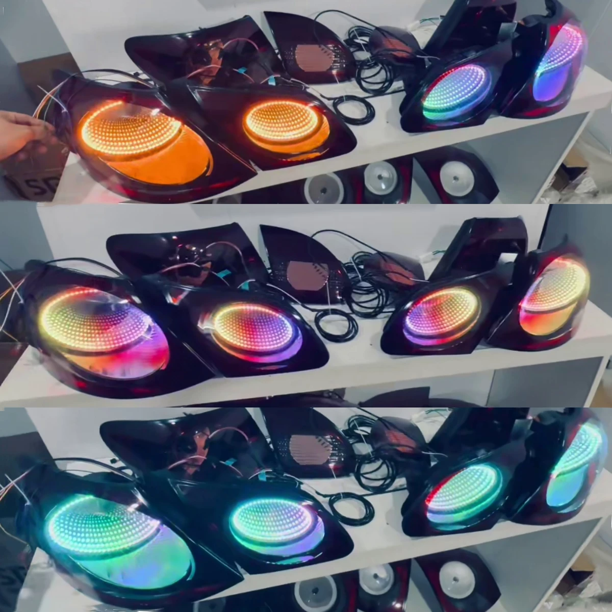 Colorful Led Tailli…