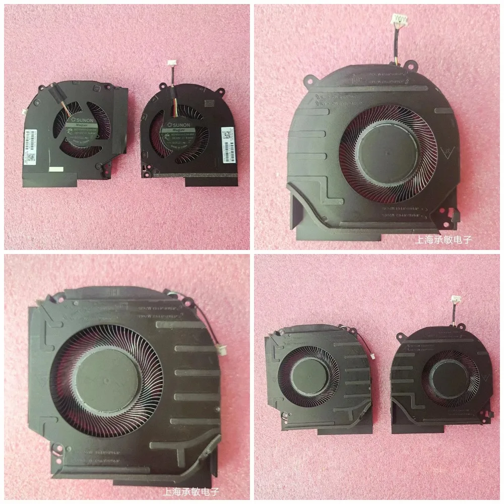 HSX..Brand New For HP Victus Gaming Portable Computer 16-R TPN-C169 CPU GPU Fan DC12V N44738-001