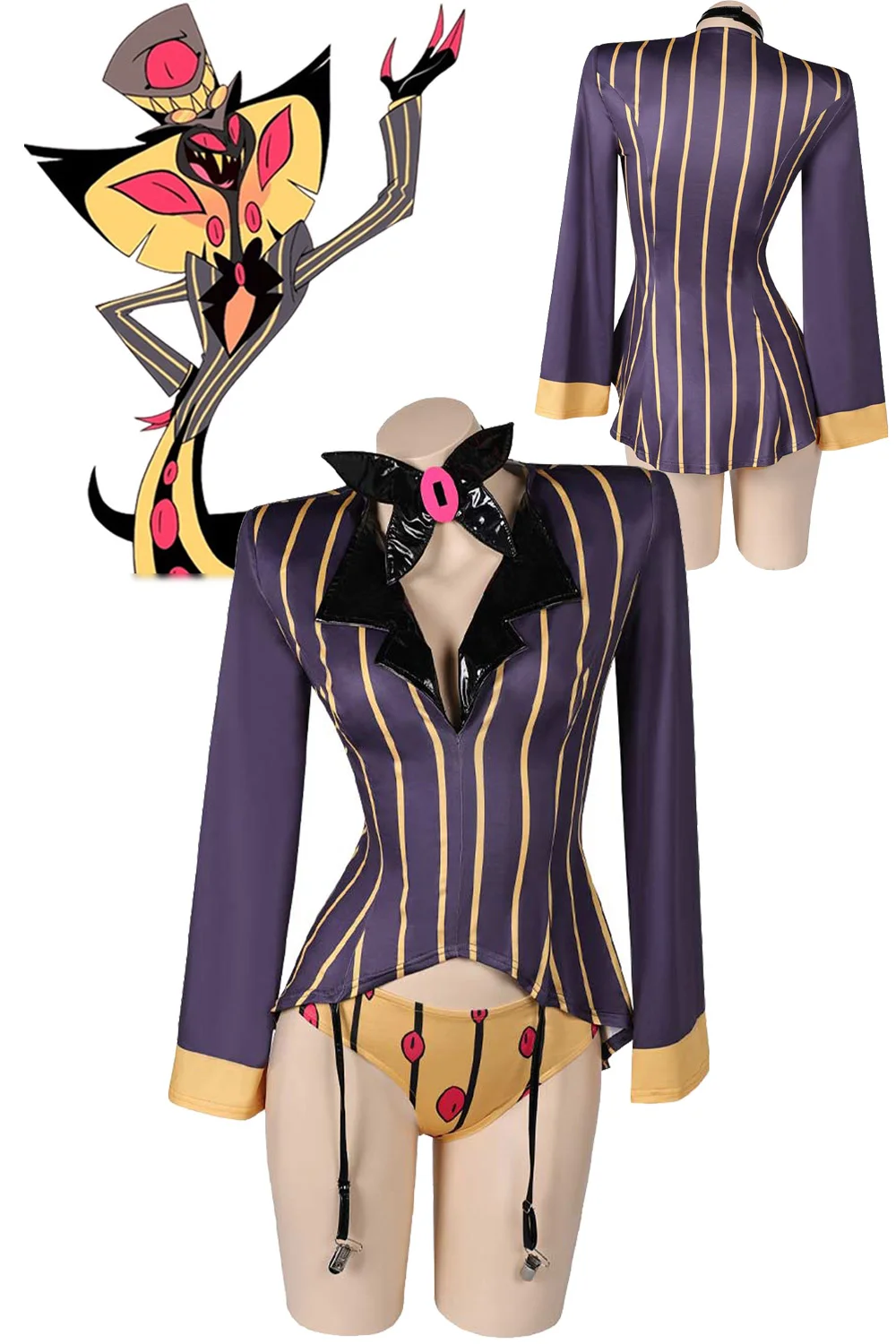 

Disguise Sir Pentious Cosplay Sexy Lingerie Set Anime Cartoon Hotel Fantasia Costume Women Roleplay Fancy Dress Up Party Cloth