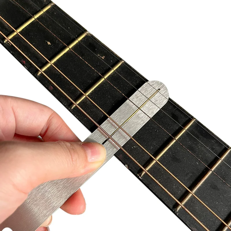 Guitar Fret Wire Stainless Steel Protector Kit Finger Plate Radian Polishing DIY Luthier Tool Guitar Bass Parts