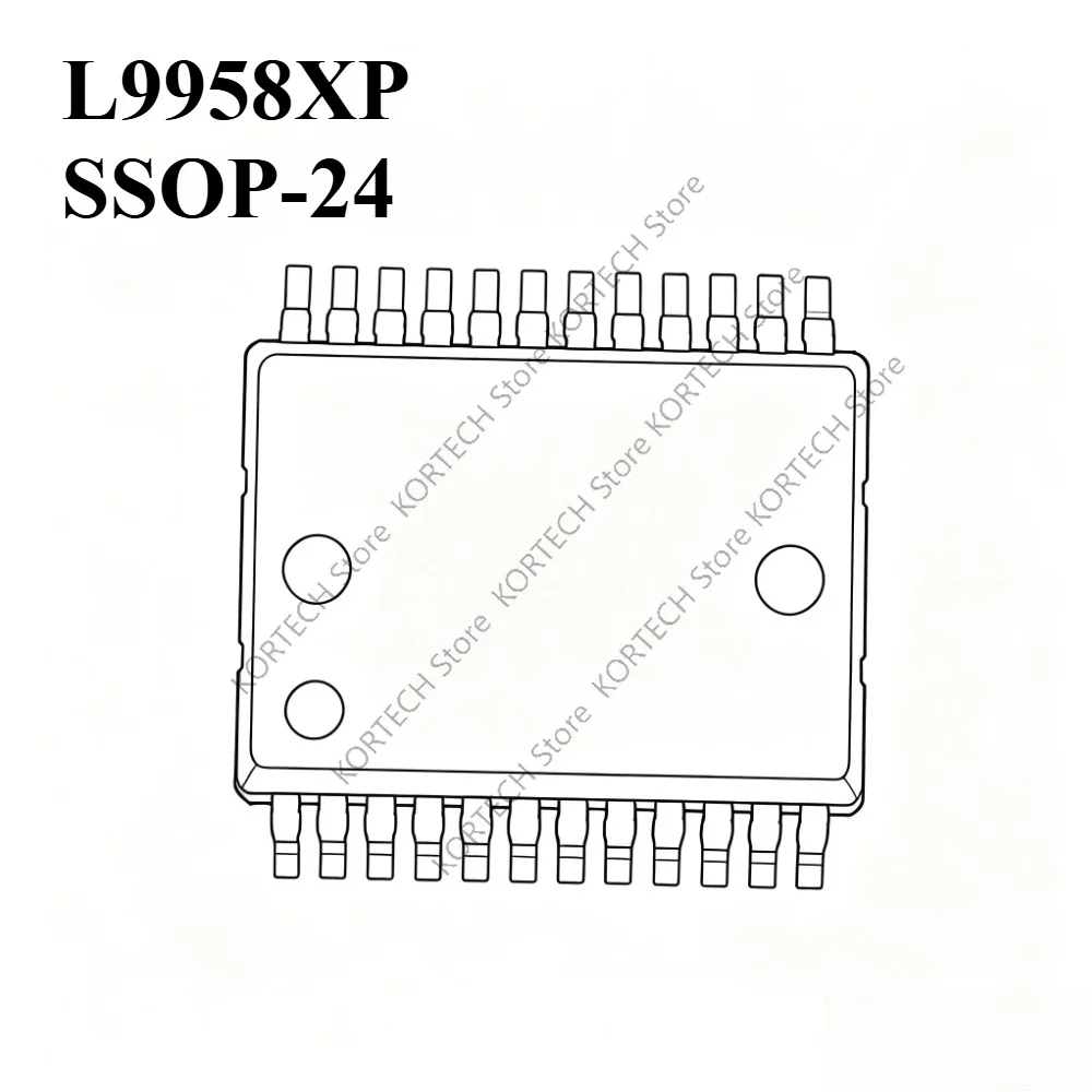 2PCS/Lot Original L9958 L9958XP SSOP-24 Automotive computer board throttle driver chip