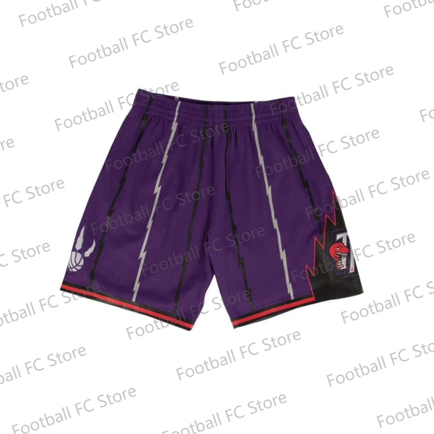 Vintage Classics Toronto Basketball Shorts Casual Layer Quick Drying Beach Pants Surfing Loose Summer