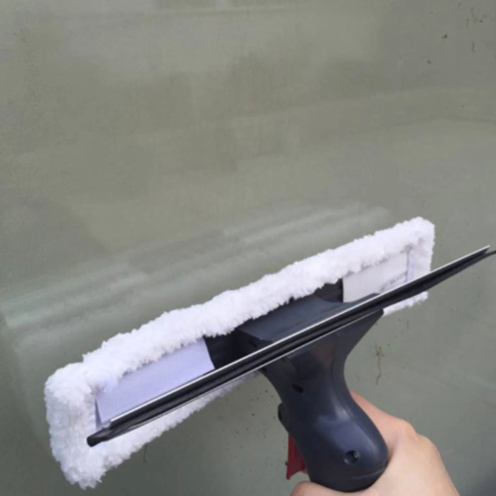 Window Cleaner with Spray Bottle Removable Spray Glass Cleaner Window Washing Squeegee Compact for Panes, Mirrors