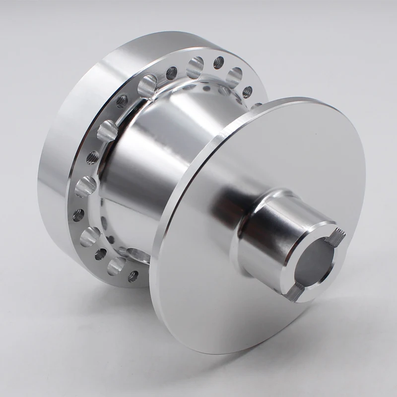 

DEFT-Car Aluminum Steering Wheel Hub Adapter Connector Base Boss Kit For Honda Civic EG Steering Wheel Base