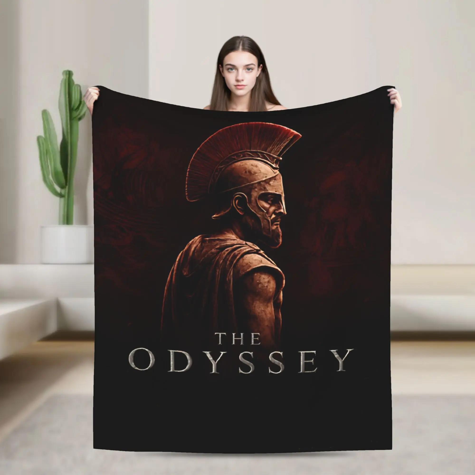 The Odysseys Movie 2026 Blanket Ultra-Soft Fleece Healing Present  Throw Blanket Plush Thin Quilt