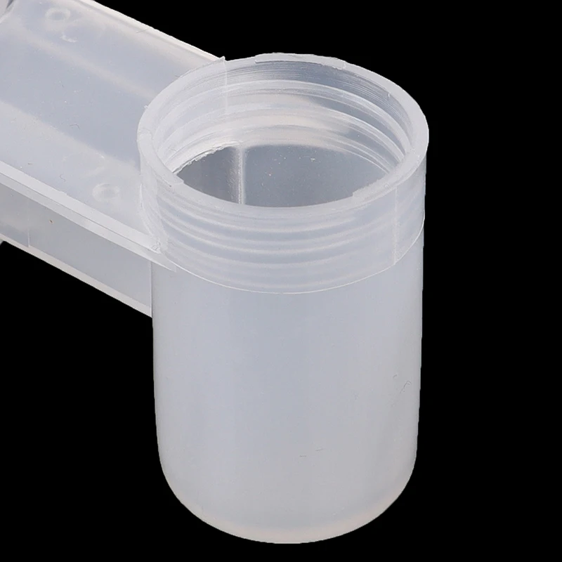 5Pcs Plastic Bird Feeder Clear Water Bottle Drinker Cup For Pigeon Bird Accessories Transparent