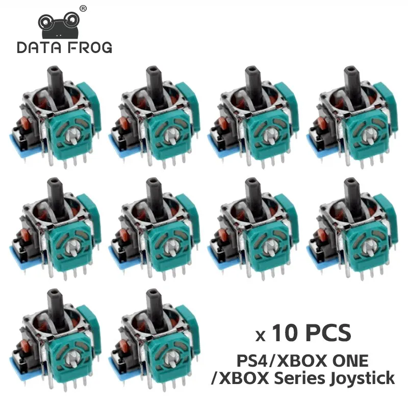 DATA FROG-Joystick analógico 3D de repuesto para PS5/PS4/Switch Pro/Xbox One, controlador, piezas de reparación, accesorios 2023