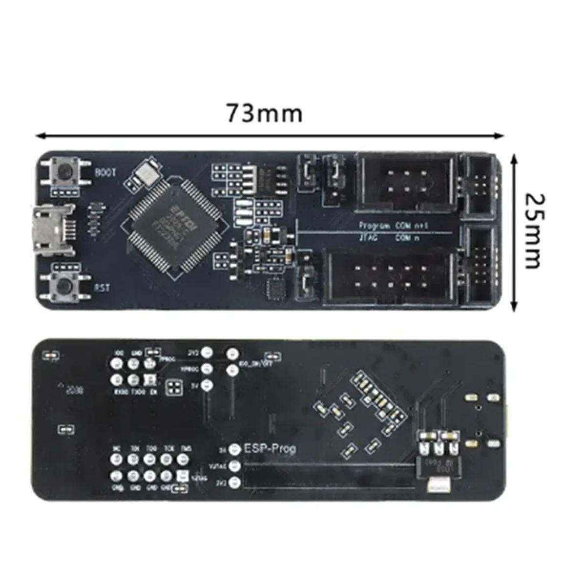 Herramienta de depuración de módulo de descargador de programa de depuración JTAG para placa de desarrollo ESP32 esp-prog, ESP8266 ESP32