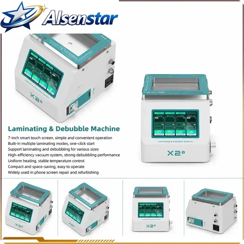 X2S 9.5' OCA Laminating Machine Defoaming Integrated Machine Bubble Removal Defoamer Machine For iPhone Refurbished 1000W