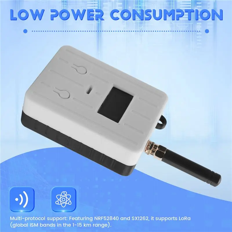 A69ENRF52840 BLE Wireless Lora Tracker Hand Mesh Radio Device Lora Node Repeater GPS Lorawan Meshtastic