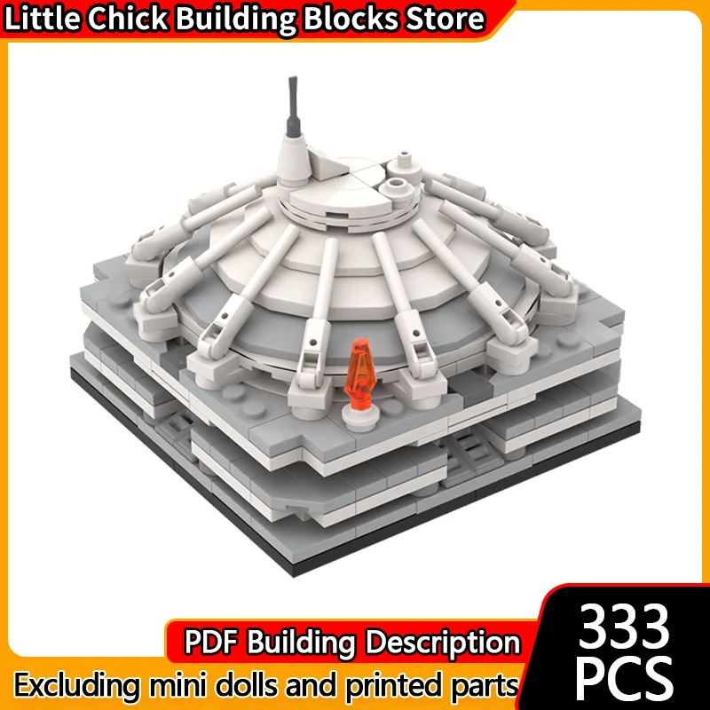 

Модель City Street View MOC, строительные кирпичи, домашние горки, модульные технологии, подарки, праздник, сборка, детские игрушки, костюм