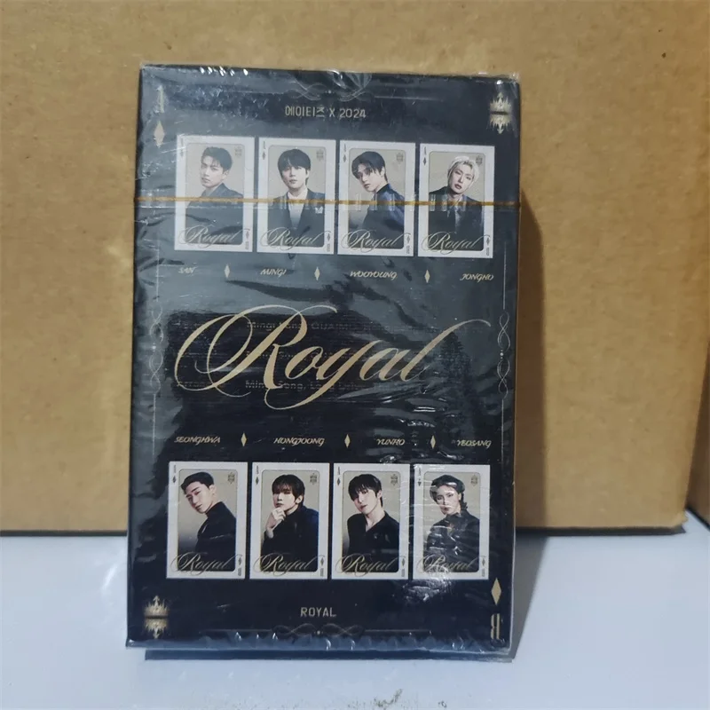 ATEEZ Album ROYAL LOMO Card Hongjoong Seonghwa Yunho Photo Card Fan Girl Collection Gift Postcard Greeting Card 55pcs/set Ateez