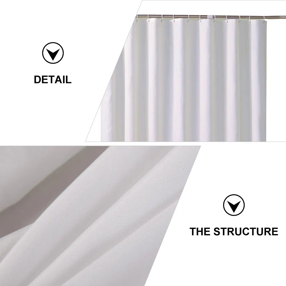 

Waterproof Shower Curtain Curtains Decorative Hanging Tub Bathtub Polyester Partition Bathroom