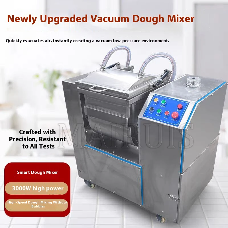 التجارية فراغ عجّان آلة البيتزا الخبز كعكة المعكرونة دقيق القمح خلط العجين العجن آلة/خلاط الدقيق الكهربائي