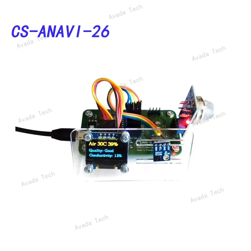 

Avada Tech CS-ANAVI-26 WiFi Development Tool -802.11 ANAVI Gas Detector Developer Kit