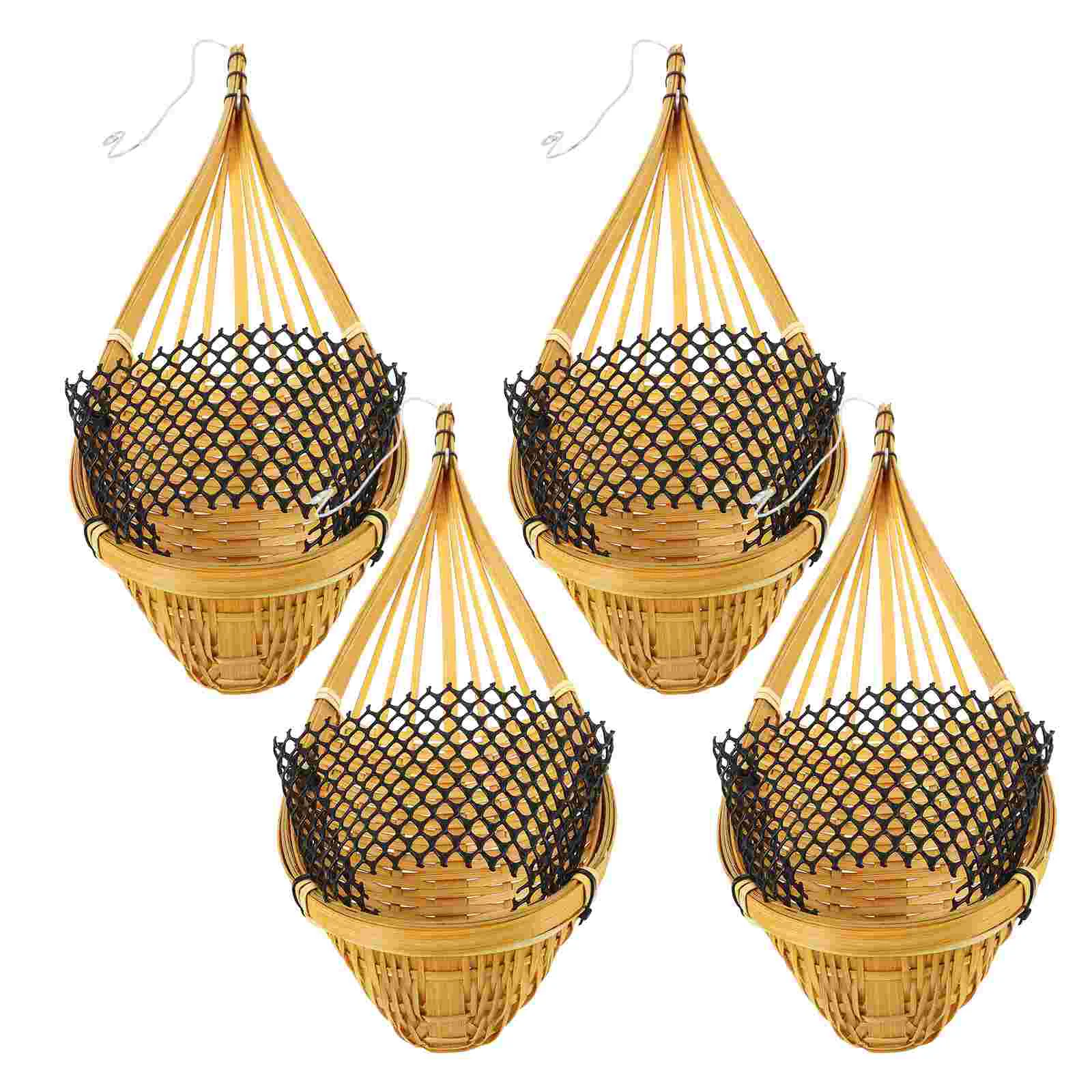 

Decorative Wall Flower Pot Grass Basket Hanging Orchid Baskets Small for Plants Outdoor