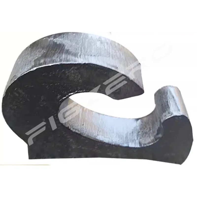 Metal Excavator Bucket Hooks Lifting Welding Tow Hook Steel Plate Hitch