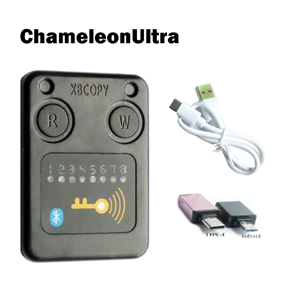 8 Slots 13.56MHZ/125KHZ MINI size ChameleonU Contactless Smartcard Emulator Compliant To NFC tool for RFID system