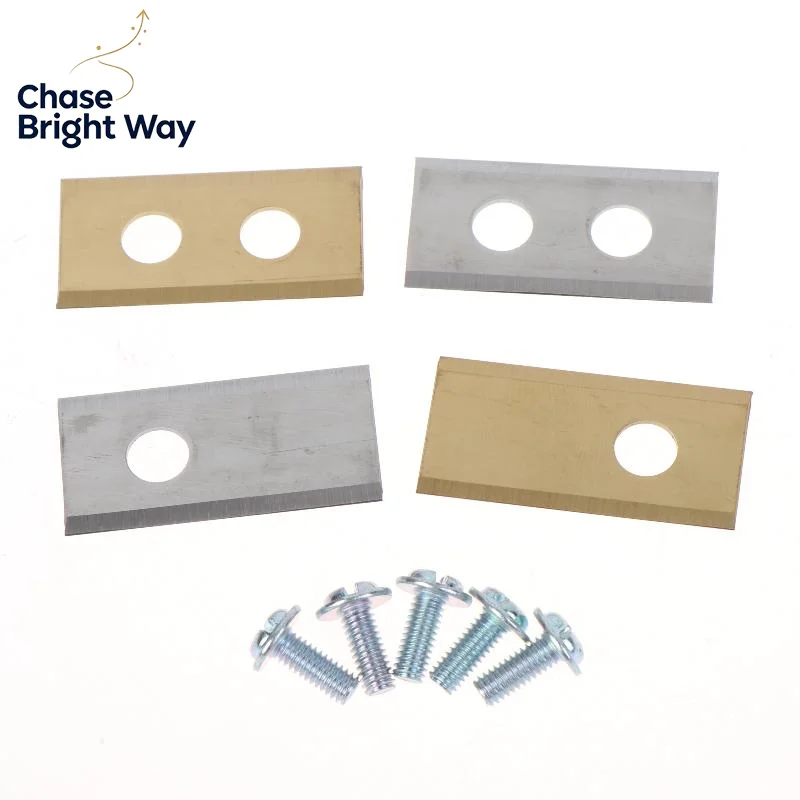 5Pcs Anti Corrosion Stainless Steel Lawn Mower Cutting Blades Replacement for Worx Landroid Backyard Trimming Use