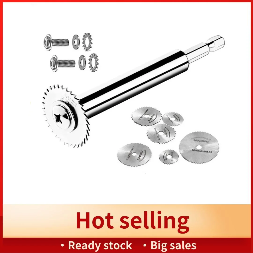 Inside Pipe Cutter For PVC Pipe,Plastic Plumbing Tools With 6Pcs Rotary Drill Saw Blades & 1/4Inch Hex Shank For Plumber