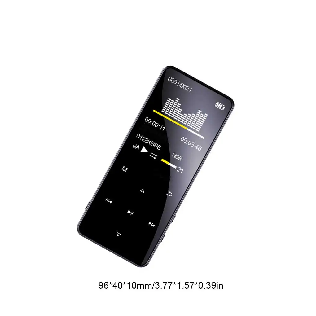 

Multifunctional MP4 Player 1.8 Inch 6D Sound Effect Speaker FM Radio Music Displayer Video Recorder Worker Normal