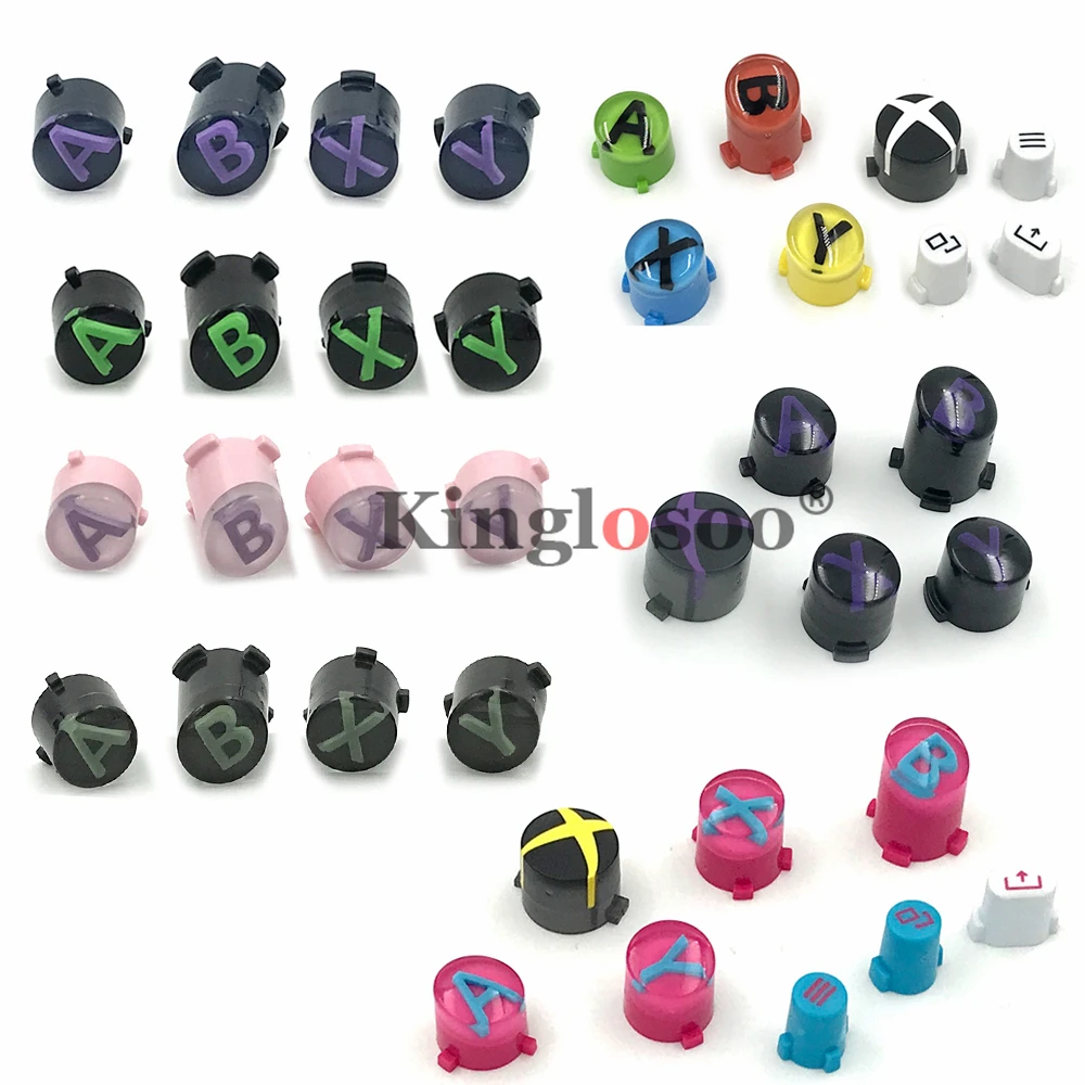 

Replacement ABXY Start buttons sets kits for Xbox Series X/S Controller Share Keys Menu Back Sync button