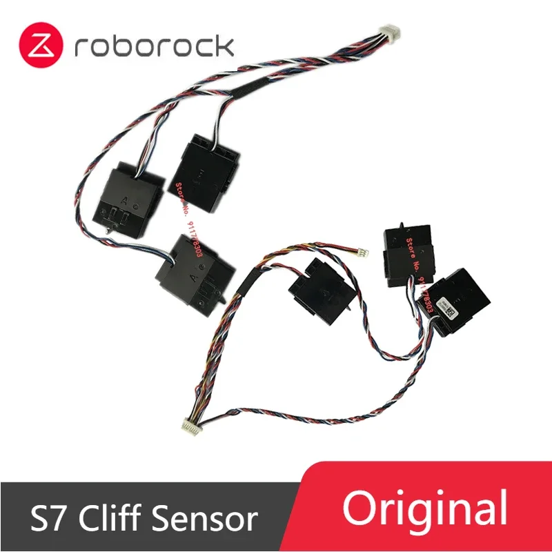 Original Roborock Right and Left Cliff Assembly for Roborock S7 S70 S75 Robot Vacuum Cleaner Parts Cliff Sensor Accessories