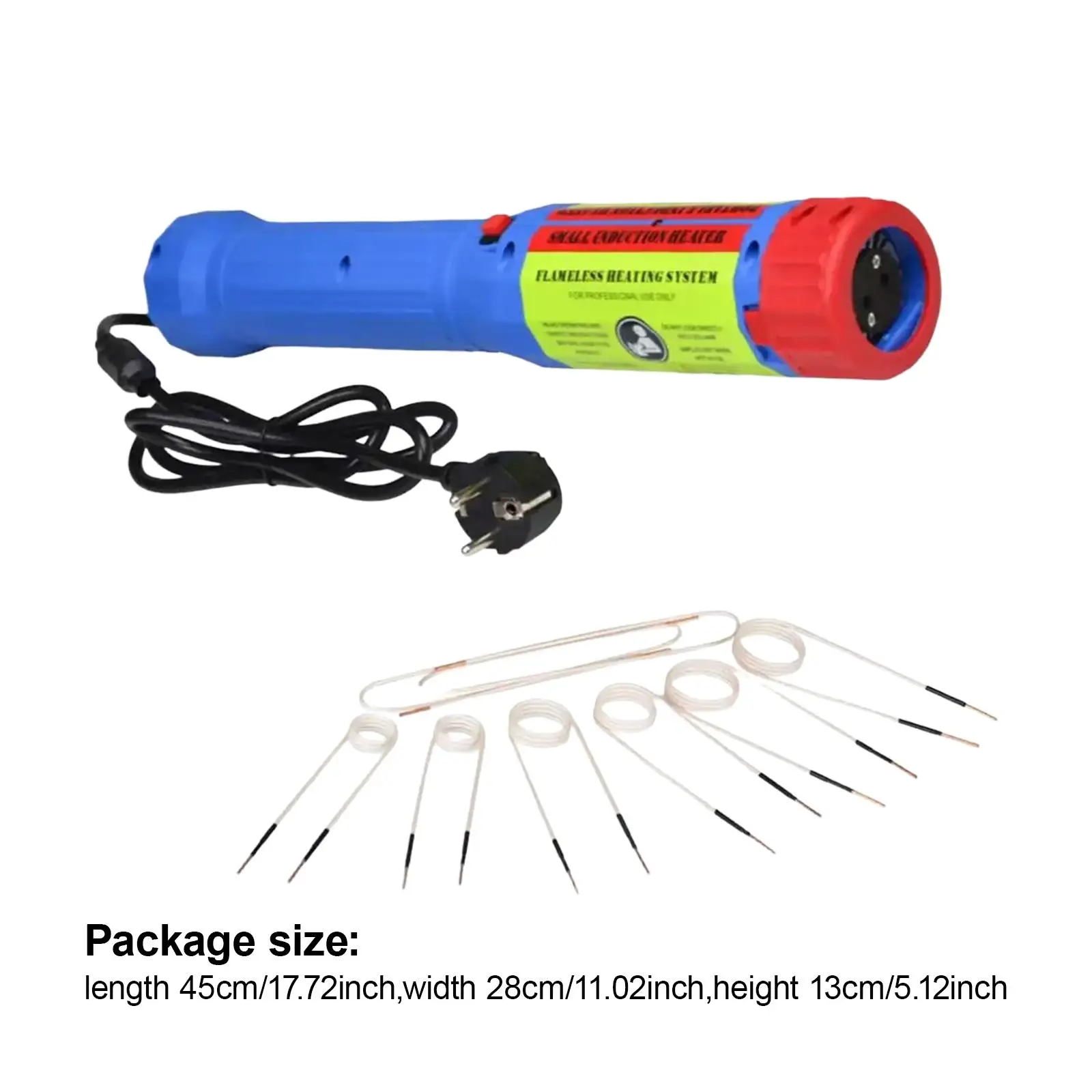 ポータブル誘導加熱器キット 1400W AU 220V 多用途無炎ボルトリムーバー