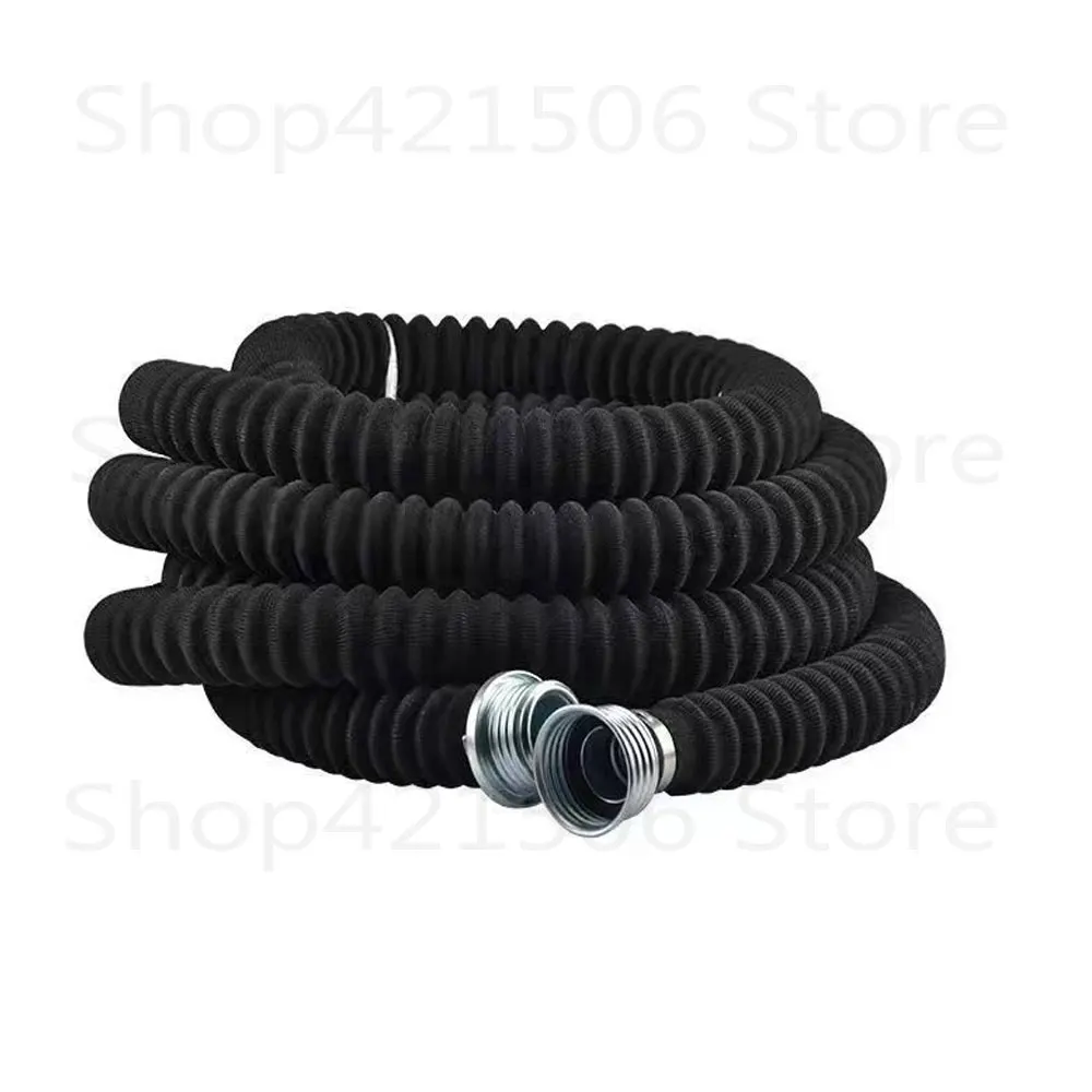 0.5m/1m/5m/10m 40MM Black Interface Gas Mask Snorkel Wear Resistant Anti-aging Filter Connecting Pipe